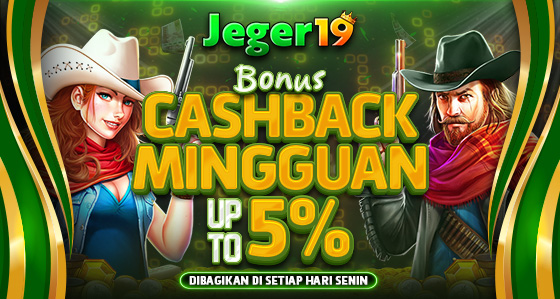 BONUS CASHBACK MINGGUAN UP TO 5%